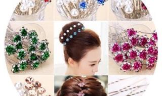 简单盘簪子教程 簪子盘头发